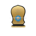 Stock Trophée en bois trophée cadre de plaque